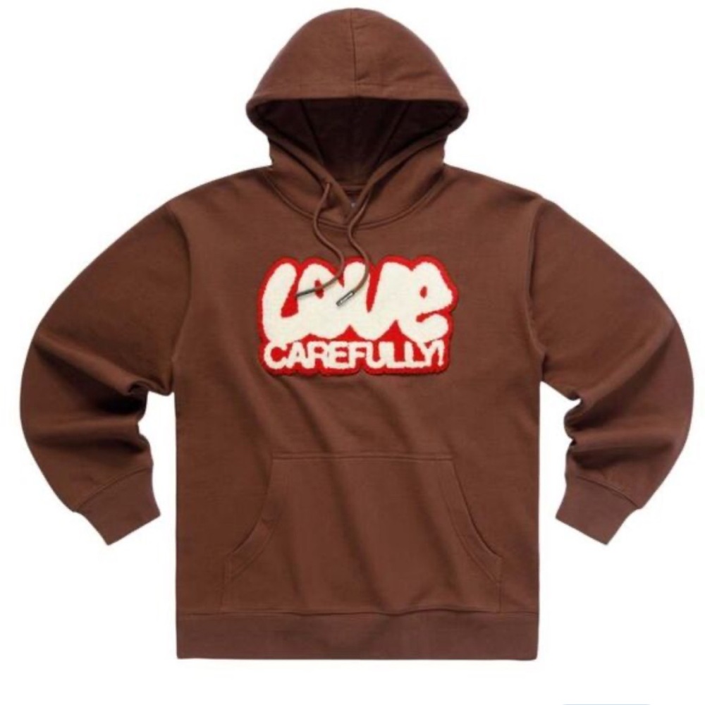 market studios brown hoodie